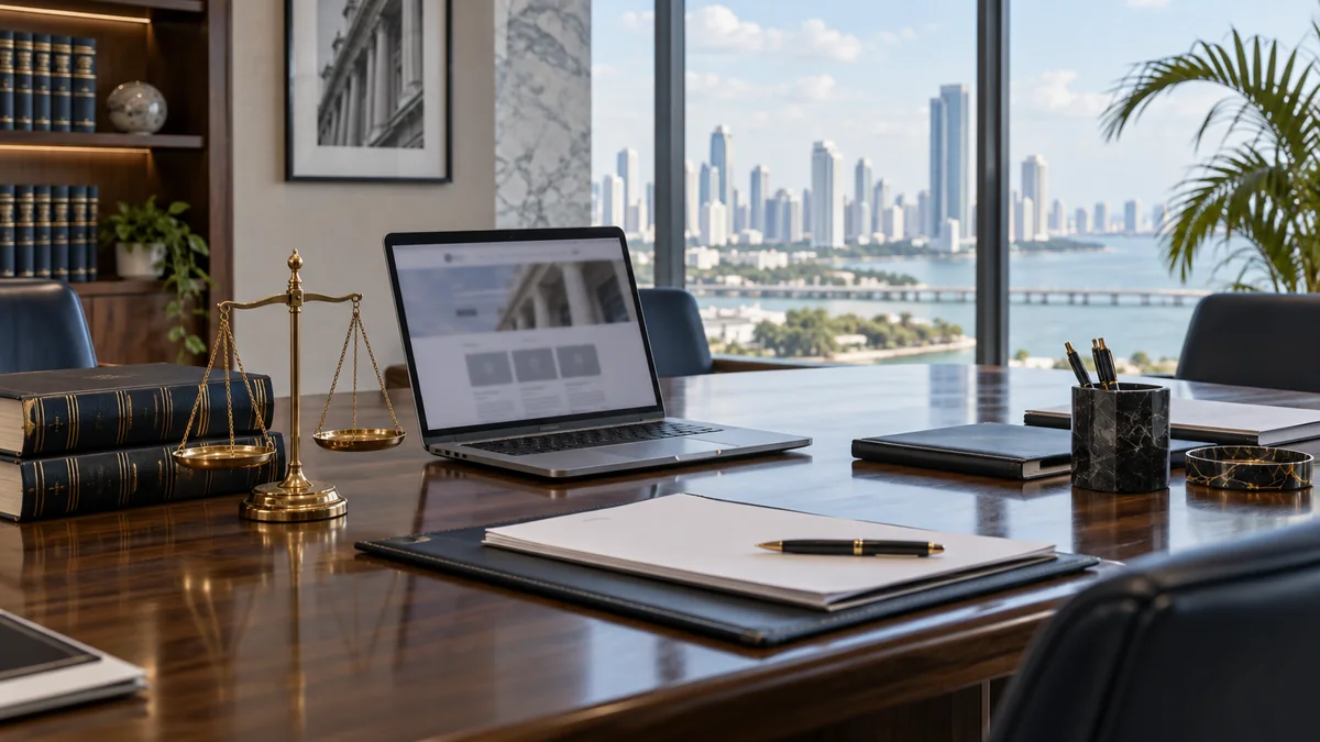 Diseño web para abogados en Panamá: estructura, SEO y consultas