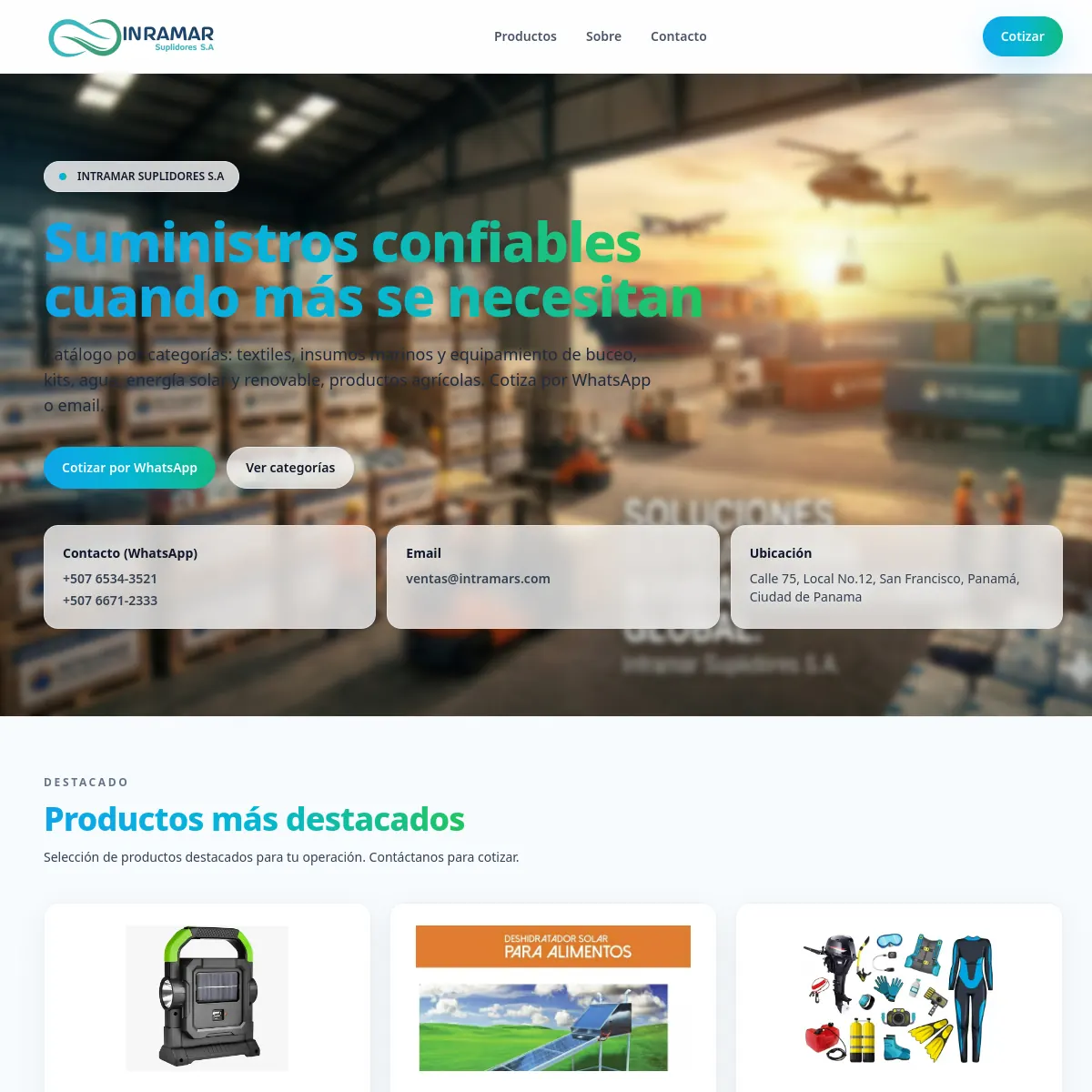 Preview of Intramar PTY