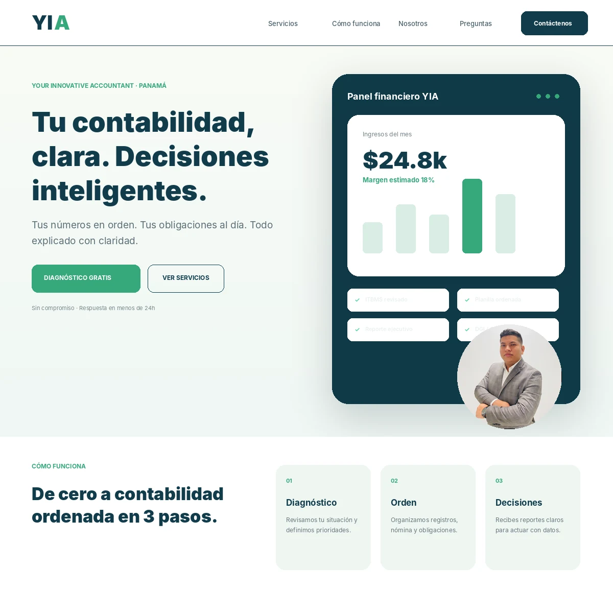 Preview of YIA — Your Innovative Accountant